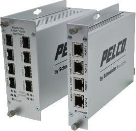 Actual product image Pelco UM Switch 100M, 2SFP 2RJ45