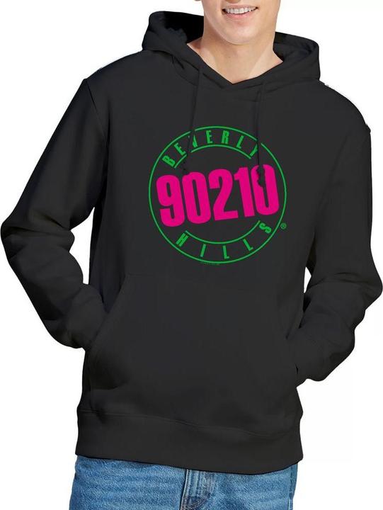 Immagine prodotto 90210 Felpa con Cappuccio Neon Uomo (XL)