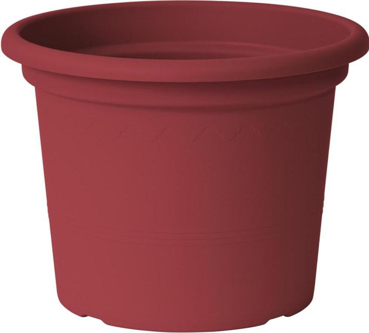 Produktbild Euro3plast Pflanzkübel GEO Ø 25 cm mattone rot (25 cm)