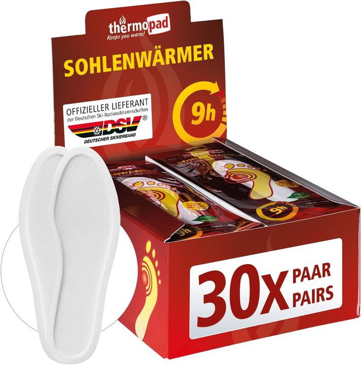 Thermopad 30 Paar Wärmesohlen