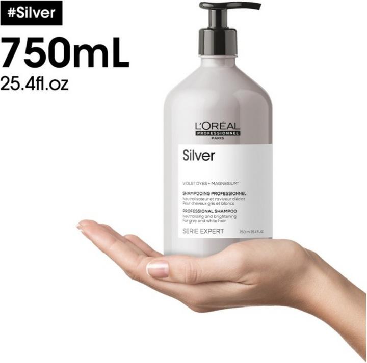Immagine prodotto L'Oréal Professionnel Shampoo d'argento (750 ml, Shampoo liquido)