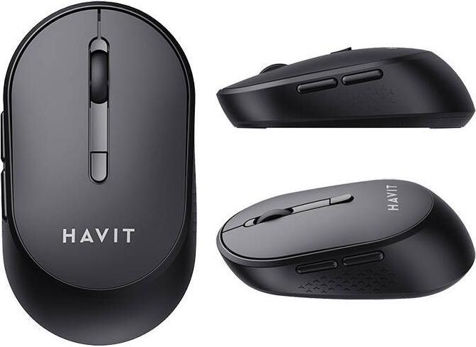 Actual product image Havit Wireless mouse MS78GT (black) (Cable)