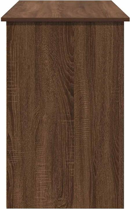 Produktbild VidaXL Schreibtisch Braun Eichen-Optik 102x50x75 cm Holzwerkstoff Bürotisch (102 x 50 x 75 cm)