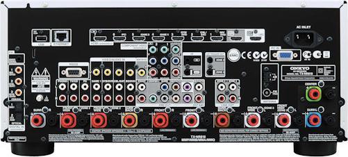 Actual product image Onkyo TX-NR818, 7.2 AV Receiver, HQV Vida, Spotify, Silver (Receiver)