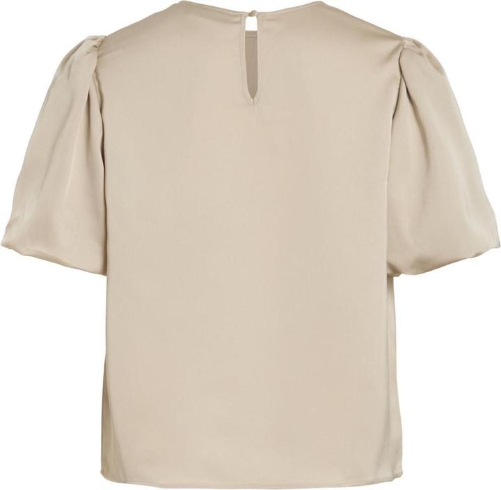 Actual product image Vila Round neck top with short sleeves (42)