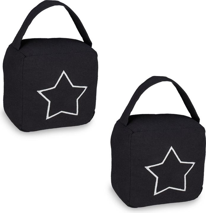 Productafbeelding Relaxdays 2x deurstop (2 Stuk, 13 x 8,5 x 13 cm)
