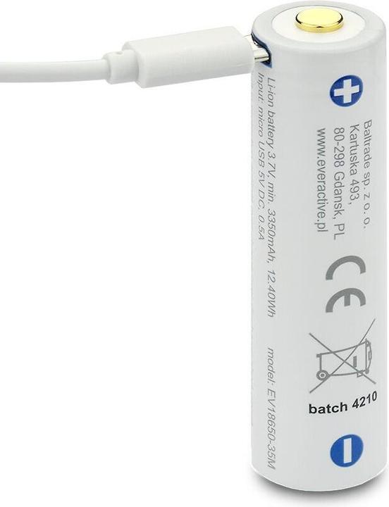 Actual product image Everactive Professional Lithium (1 pcs., 18650, 3500 mAh)
