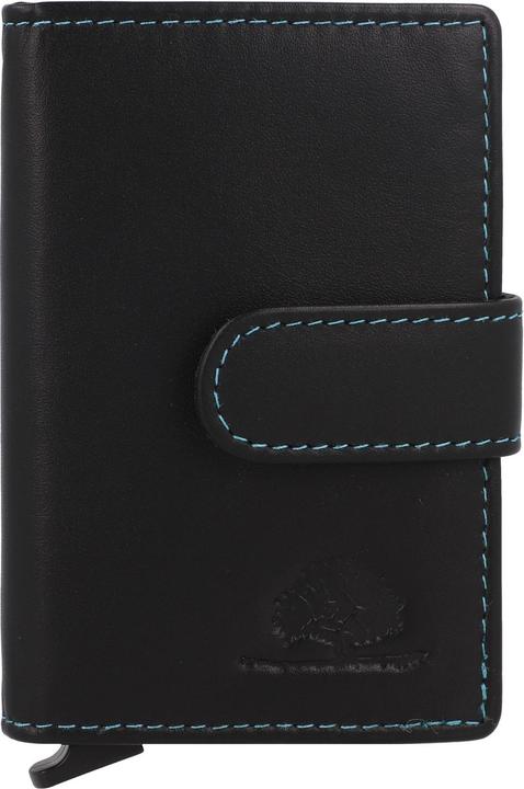 Produktbild Greenburry Nappa Kreditkartenetui RFID Schutz Leder 7 cm