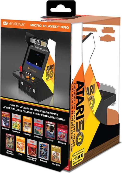 Actual product image MyArcade - Micro Player Pro Atari 50th Anniversary (100 jeux en 1) (Multilingual)