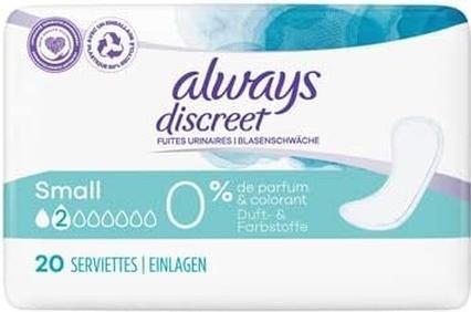 Actual product image Always Discreet (20 x, Mini)