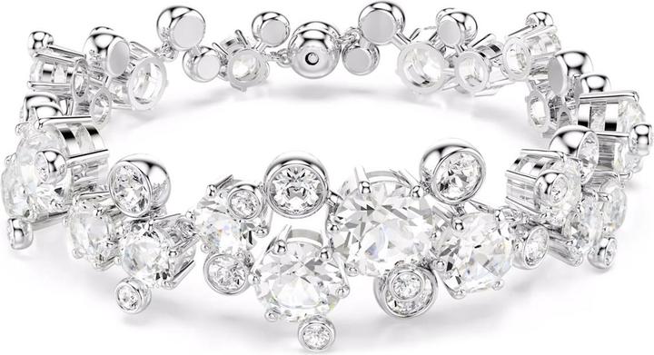 Image du produit Swarovski Constella Armband Verschiedene Schliffe Weiss Rhodiniert (20 cm, Métal Swarovski)