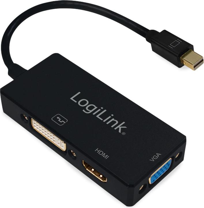 Immagine prodotto LogiLink 4K Mini DisplayPort (DVI, HDMI, VGA, 8.70 cm)