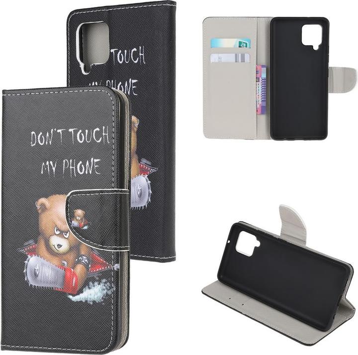 Image du produit Cover-Discount Galaxy A42 - Housse cuir Don't Touch Bear (Samsung Galaxy A42 5G)