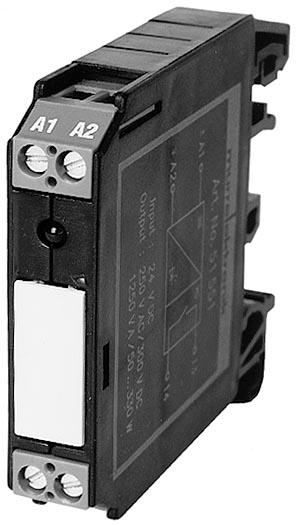Actual product image Murr Elektronik RMM 24VDC Output relay IN: 24 VDC - OUT: 250 VAC/DC 6 A 1 NO - 12 mm screw terminal