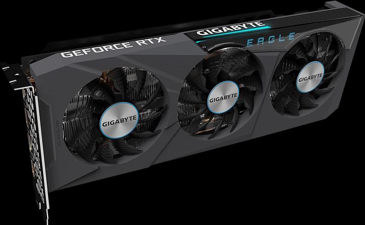 Actual product image Gigabyte GeForce RTX 3070 Eagle OC 8G LHR (8 GB)