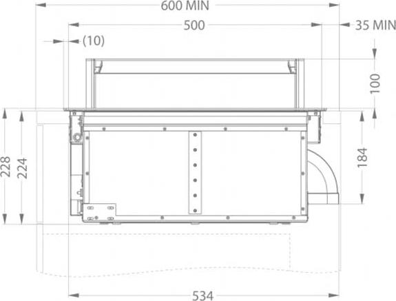 Produktbild NOVY 40006 Muldenlüfter Up Power Teppan