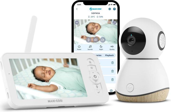 Image du produit Maxi-Cosi MC See Baby Monitor Pro (Vidéo et audio, 200 m)