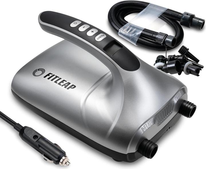 Fitleap SUP Pumpe, 2-in-1 Inflation & Deflation