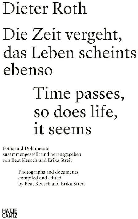 Produktbild Dieter Roth (Englisch, Deutsch, Beat Keusch, 2021)