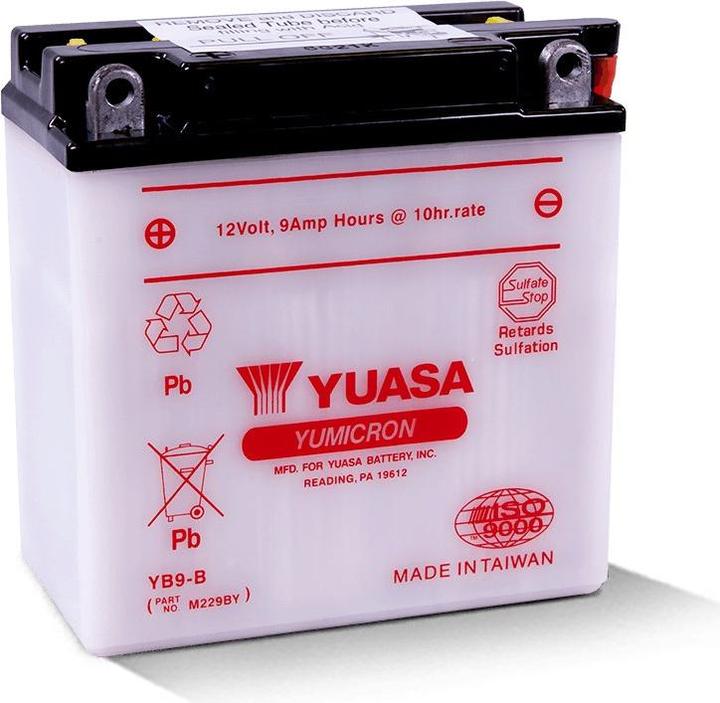 Produktbild Yuasa YB9-B (12 V, 9 Ah, 115 A)