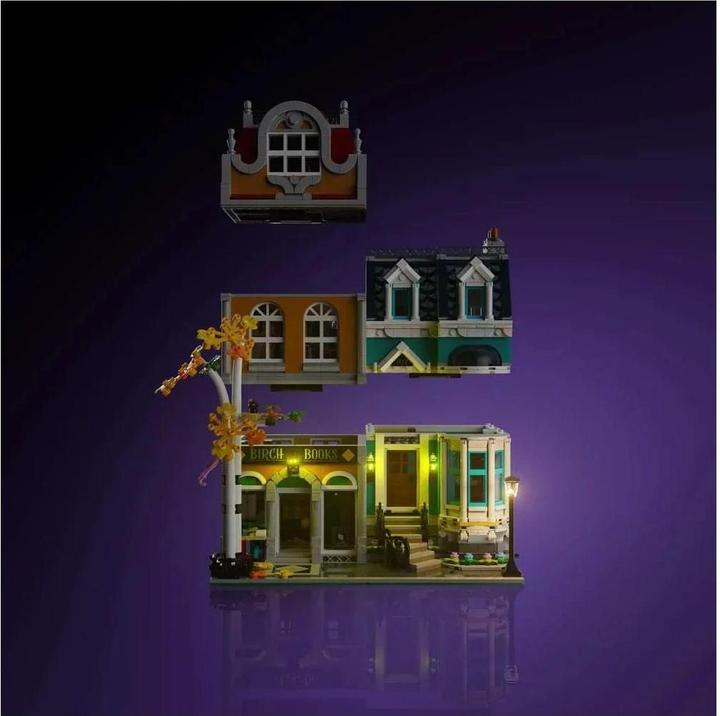 Produktbild Light my bricks LMB 2.0 LED Licht Set für LEGO® 10270 Buchhandlung
