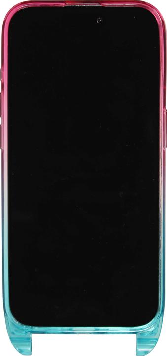 Image du produit PhoneLook Coque Gel transparent WISH ME LUCK avec crochet pour lanière (sans lanière) /bleu (Apple iPhone 15 Pro Max)