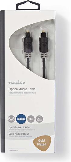 Produktbild Nedis HQ Kabel 0,7 m Standard-TOSLINK zu TOSLINK optisch (1 m, TOSLINK)