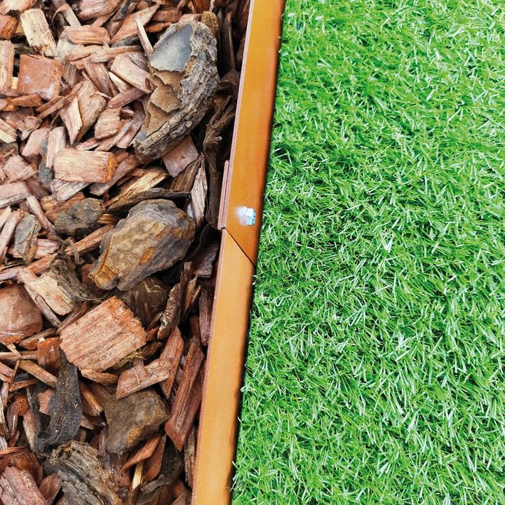 Immagine prodotto Innogard Rasenkante - Corten 100 x 0,2 cm - 25 cm Höhe (100 cm)