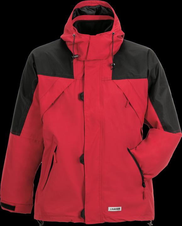 Actual product image Planam Jacket Outdoor Redwood red/black M (M)