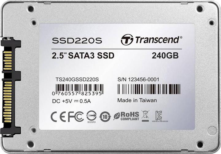 Produktbild Transcend 220s (240 GB, 2.5")