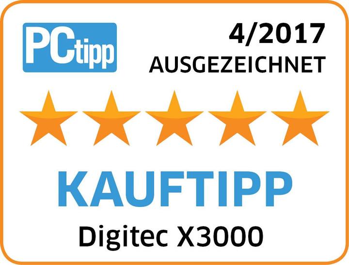 Produktbild Digitec X3000 (Intel Core i7-7700K, 16 GB, 250 GB, GeForce GTX 1080)