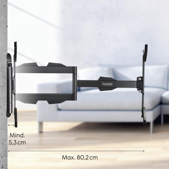 Produktbild Hama TV-Wandhalterung (Wand, 65", 25 kg)