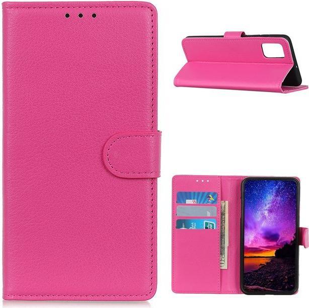 Actual product image MU Classic Litchi Leather Bookcover Series (Samsung Galaxy A72 5G)