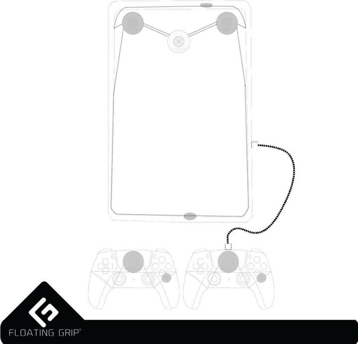 Produktbild Floating Grip 0,5M LED USB-C Cable (Red) (0.50 m)
