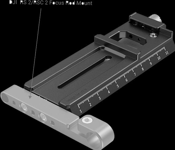 Actual product image SmallRig Quick Release Plate with Arca-Swiss (Gimbal mounting plate)