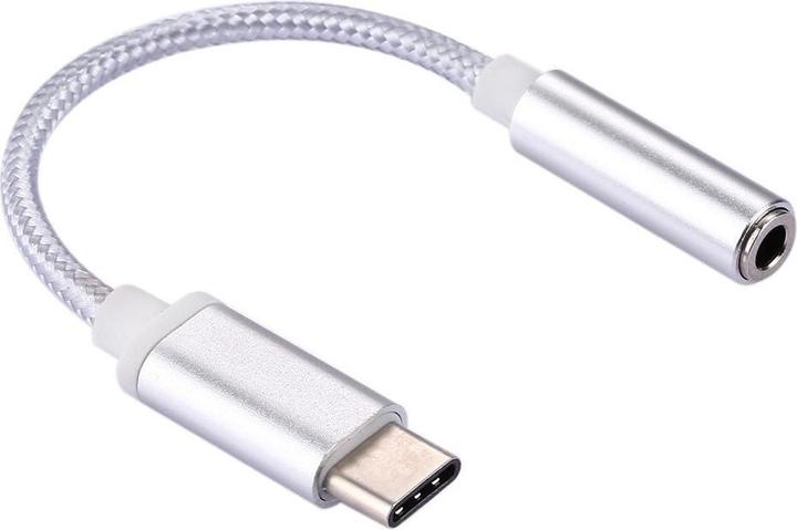Produktbild Calitron Audio Adapter USB-C - Typ C Konverter Adapterkabel, silber (0.10 m, USB 3.2 Gen 1)