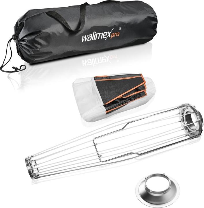 Image du produit Walimex pro pro 360° Ambient Light + adaptateur pour boîte à lumière multi-flash P (Boîte à lumière, 65 cm)