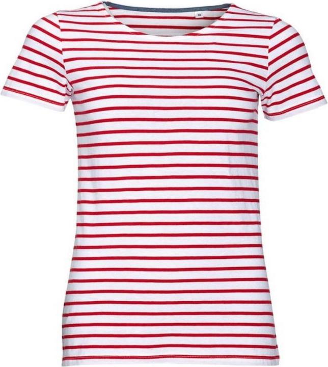 Sols Miles TShirt gestreift kurzärmlig