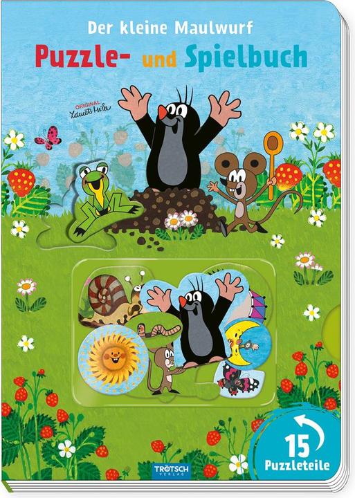 Actual product image Puzzle book Playbook Mole (10 pieces)