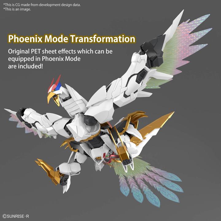 Actual product image Bandai WATARU - HG Amplified IMGN Ryuoumaru - Model Kit