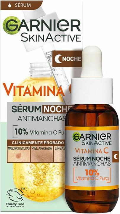 Actual product image Garnier Skinactive Vitamina C Sérum De Noche Antimanchas 30ml (30 ml)
