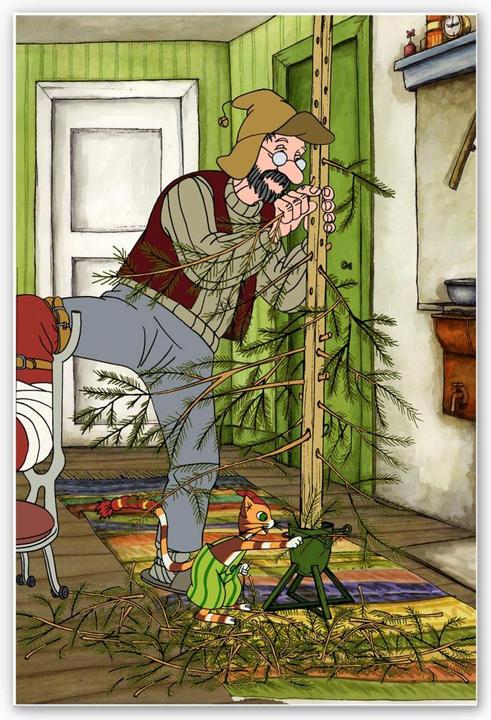 Produktbild Pettersson und Findus Ein Weihnachtsbaum für Männer (30 x 45 cm)