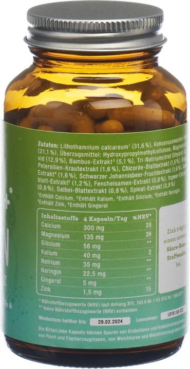Actual product image Bitterliebe Bitter base complex (120 Piece, Capsules, 270 g)