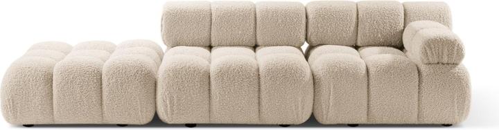Image du produit Micadoni Canapé Modulable Droit en Velours, "Bellis", 4 Places, 282x94x70 Fabriqué en Europe (2 places, 3 places, 4 places)