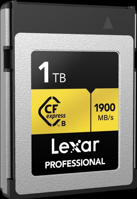 Image du produit Lexar Professional Gold Series (1000 Go, CFexpress type B, U1)