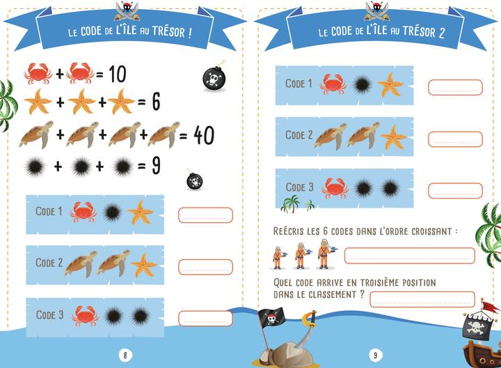 Image du produit Les jeux de maths des petits génies! : du CP au CE1, 6-7 ans (Quénée Mathieu, Français)