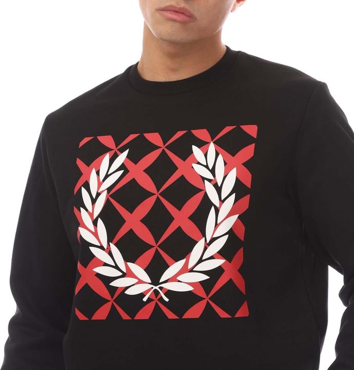 Immagine prodotto Fred Perry Felpa Punto Croce Girocollo Uomo (S)