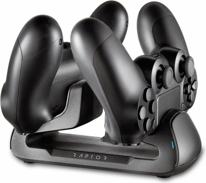 Raptor Gaming Dubbel laadstation CS100 (PS4)