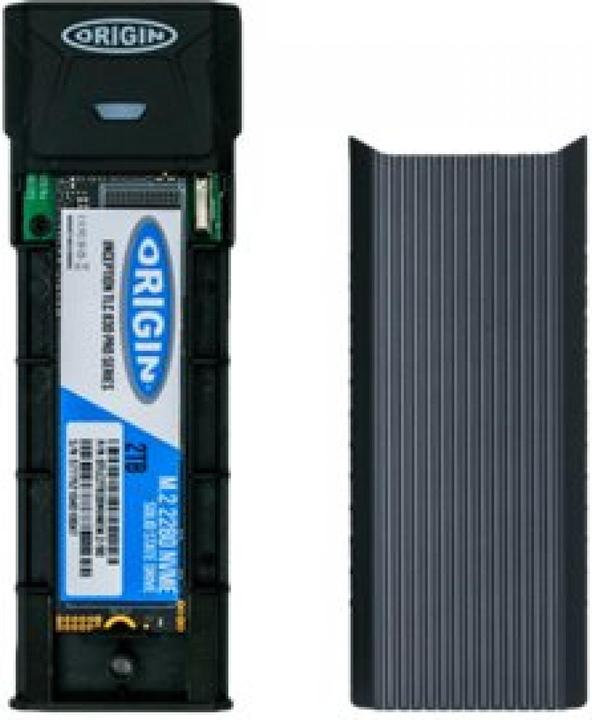 Actual product image Origin Storage OSEC256NVME External Solid State Drive Aluminum (256 GB)