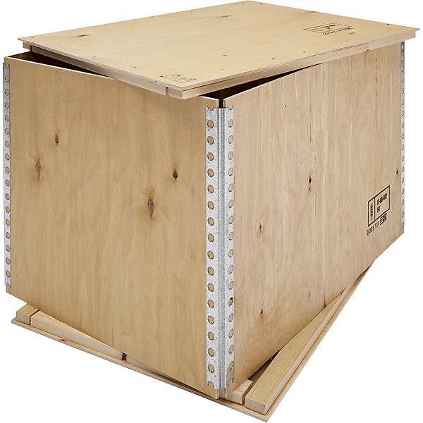 Actual product image eurokraft basic Folding plywood box ECONOMY (1 x)